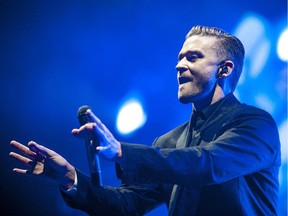 Thirty-three-year-old singer-songwriter-actor-producer Justin Timberlake delivered a goody-filled bag of fun, a show that was not only packed with energy-loaded hits and crowd-pleasing covers but also delivered with a classic sense of showmanship.