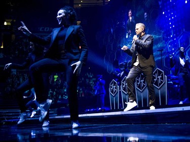 Justin Timberlake performed on the stage at Canadian Tire Centre on Tuesday, July 22, 2014, a stop along his 20/20 Experience World Tour.