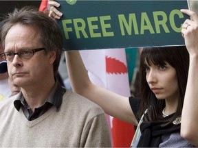 The 'Prince of Pot,' Marc Emery, and his wife Jodie are pictured in Vancouver, in 2010. Emery was expected to be released from prison in the United States this week.