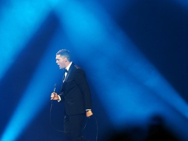 Michael Bublé performs at Canadian Tire Centre on Wednesday, July 2, 2014.