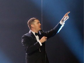 Michael Bublé performs at Canadian Tire Centre on Wednesday, July 2, 2014.