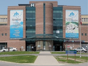 OTT-0613(2007)--(OTTAWA)-MONTFORT--exterior of the Montford Hospital on Montreal Rd--(it is still under construction from latest expansion project)--for Mohammed Adam CITY story.  Photo by PAT MCGRATH (CANWEST NEWS SERVICES) --THE OTTAWA CITIZEN. ASSIGNMENT NUMBER 84590