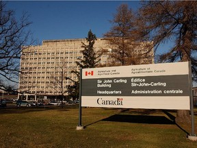 The Sir John Carling building; Agriculture Canada.