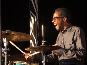 Brian Blade and the Fellowship Band played the 2009 Ottawa International Jazz Festival (photo by Mike Carroccetto /  Ottawa Citizen)