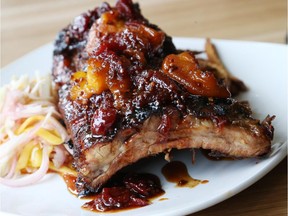 Baby Back Ribs at Rosie's Southern Kitchen and Raw Bar (Jean Levac/Ottawa Citizen)
