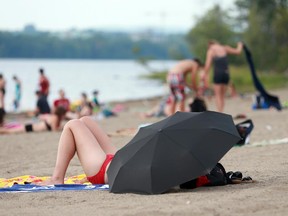 Looks like ideal beach weather this weekend, according to Environment Canada.