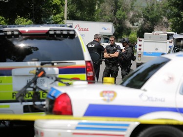 The Ottawa police tactical squad executed a search warrant at a home located at 19 Topley Crescent in the Hunt Club area on Friday, July 18, 2014.