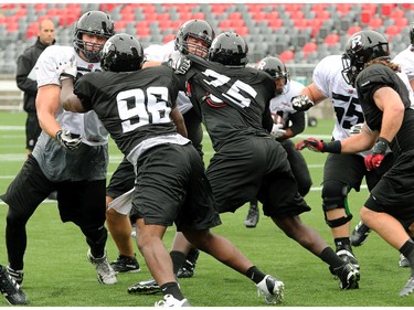 One kijiji seller was asking $5,000 for five seats "all in a row" for the Ottawa Redblacks' home opener on Friday, July 18, 2014.