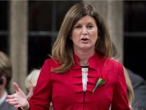 Health Minister Rona Ambrose responds to a question during Question Period in the House of Commons Wednesday May 7, 2014 in Ottawa.
