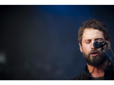 Sam Roberts Band performed on the Claridge Stage Sunday July 13, 2014 on closing night of Bluesfest.