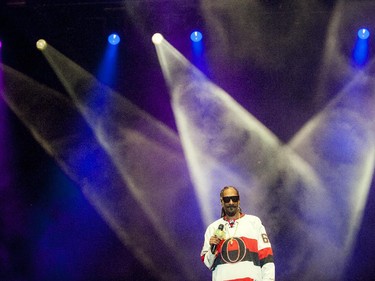 Snoop Dogg performed at Bluesfest, Saturday, July 12, 2014.