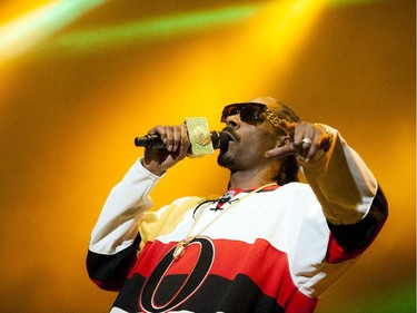 Snoop Dogg performed at Bluesfest, Saturday, July 12, 2014.