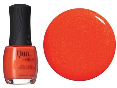 Spice things up with Heatwave from Quo by ORLY, one of six new vibrant shades for summer. Find it for $10 from Shoppers Drug Mart.