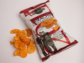 Spicy ketchup flavoured Srirachup Potato Chips by Neal Brothers (Wayne Cuddington/Ottawa Citizen)