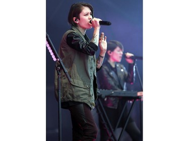 Tegan and Sara perform at Bluesfest opening night Thursday, July 3, 2014.