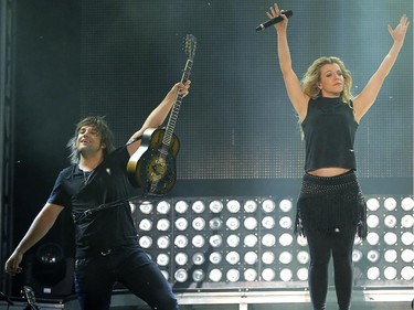 The Band Perry  performs at Bluesfest Thursday July 10, 2014 at Lebreton Flats in Ottawa.