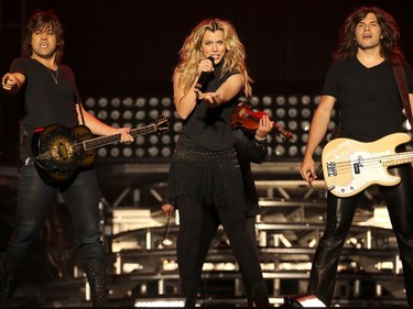 The Band Perry (from left): Neil, Kimberly and Reid - performs at Bluesfest Thursday July 10, 2014 at Lebreton Flats in Ottawa.