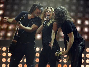 The Band Perry performs at Bluesfest Thursday July 10, 2014 at Lebreton Flats in Ottawa. (Julie Oliver / Ottawa Citizen)