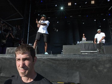 The band "Tyler, the Creator" on the Claridge Homes Stage at Bluesfest.