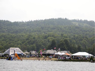 The Canadian Wake Surf Nationals in Calabogie Lake started Friday July 25, 2014. The premier wake surfing event runs until Sunday.