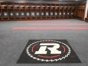 The City of Ottawa supplied the Citizen with an inside look at the renovations that have been done at Lansdowne, including the locker room.