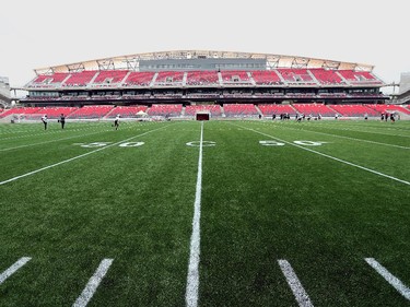 The Ottawa Redblacks have their first practice at home since losing their opening season game against Winnipeg.