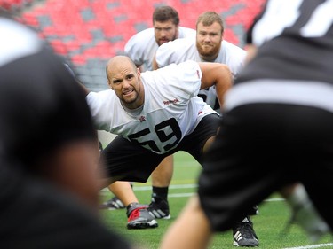 The Ottawa Redblacks have their first practice at home since losing their opening season game against Winnipeg.