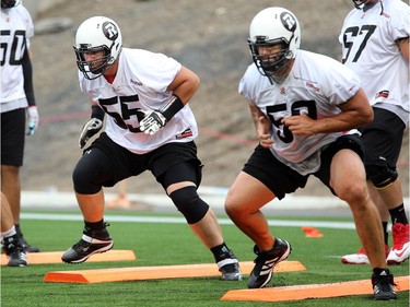 The Ottawa Redblacks have their first practice at home since losing their opening season game against Winnipeg.