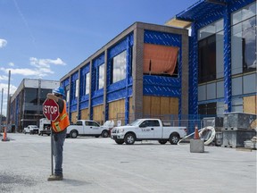 The retail portion of the Lansdowne redevelopment will be anchored by Whole Foods, Sporting Life and LCBO outlets. The earliest will open in November.