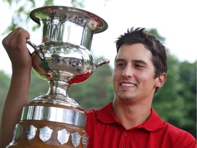 Vincent Blanchette won the Alexand er of Tunis golf tournament at Rideau View Golf Club.