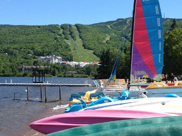 Waterski, kayak, canoe, swim, wind surf and more on Lac Tremblant.
Janet Wilson/Ottawa Citizen