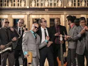 The Cuban timba band Tiempo Libre plays Chamberfest this weekend. Band leader Jorge Gomez is fourth from left.
