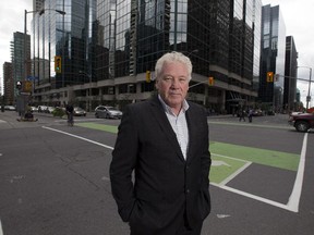 Minto vice-president of land development Jack Stirling, standing outside the company’s headquarters in downtown Ottawa, says he sees more condos in Minto's future.