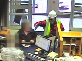 Centrepointe Dr. bank robbery suspect