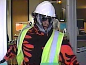 Police are seeking public assistance in identifying a man suspected of two bank holdups.