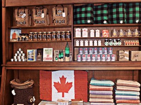 Drake General Store offers a cornucopia of Canadian kitsch in a new boutique inside Hudson's Bay Rideau Centre.