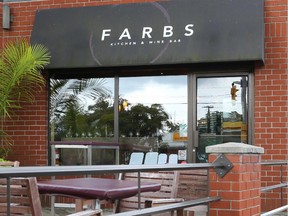 Exterior photo of Farbs Kitchen & Wine Bar 
Jean Levac / Ottawa Citizen