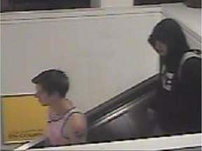 Police are looking for two men after a break-in at The Bay on Rideau Street.