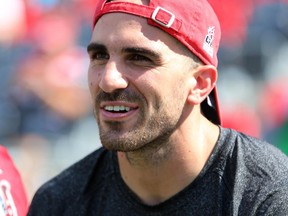 Former University of Ottawa Gee-Gee Brad Sinopoli is joining the Redblacks for the 2015 season.