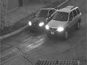 Friday, August 29, 2014- Seeking to identify two persons of interest in recent shooting on McCarthy Road. The Ottawa Police Service Guns and Gangs Unit is still investigating the shooting that took place in the 3200 block of McCarthy Road on August 17th and seeking public assistance to identify two persons of interest and two vehicles.
Ottawa Police Services