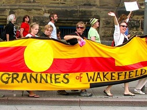 The Wakefield Grannies celebrate their 10th anniversary with a charity concert on Aug. 31 at the Fairbairn Museum in Wakefield.