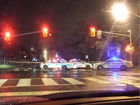 Ottawa Paramedic Service said a man was transported to hospital in serious condition after an accident Tuesday night in Centretown.