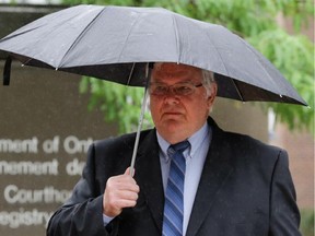 Klaus Nielsen walks into the Elgin Street courthouse in this file photo.