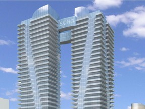Mastercraft Starwood is proposing this pair of 27 storey condo towers for Centretown.