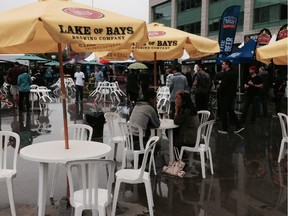 National Capital Craft Beer Festival held at Marion Dewar plaza by Ottawa City Hall on Saturday, Aug. 16, 2014.