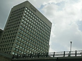 National Defence Headquarters building in downtown Ottawa.