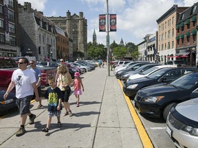 York Street parking, in between Sussex and Byward Market.