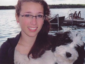 Rehtaeh Parsons is shown in a handout photo from a Facebook tribute page.