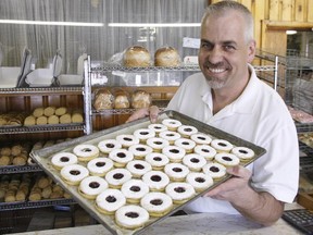 Johannes Kunert , photographed during happier times in 2008 at his Richmond Bakery.