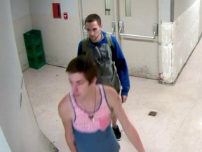 Ottawa police had released photos of two men being sought in connection with a break-in at The Bay.